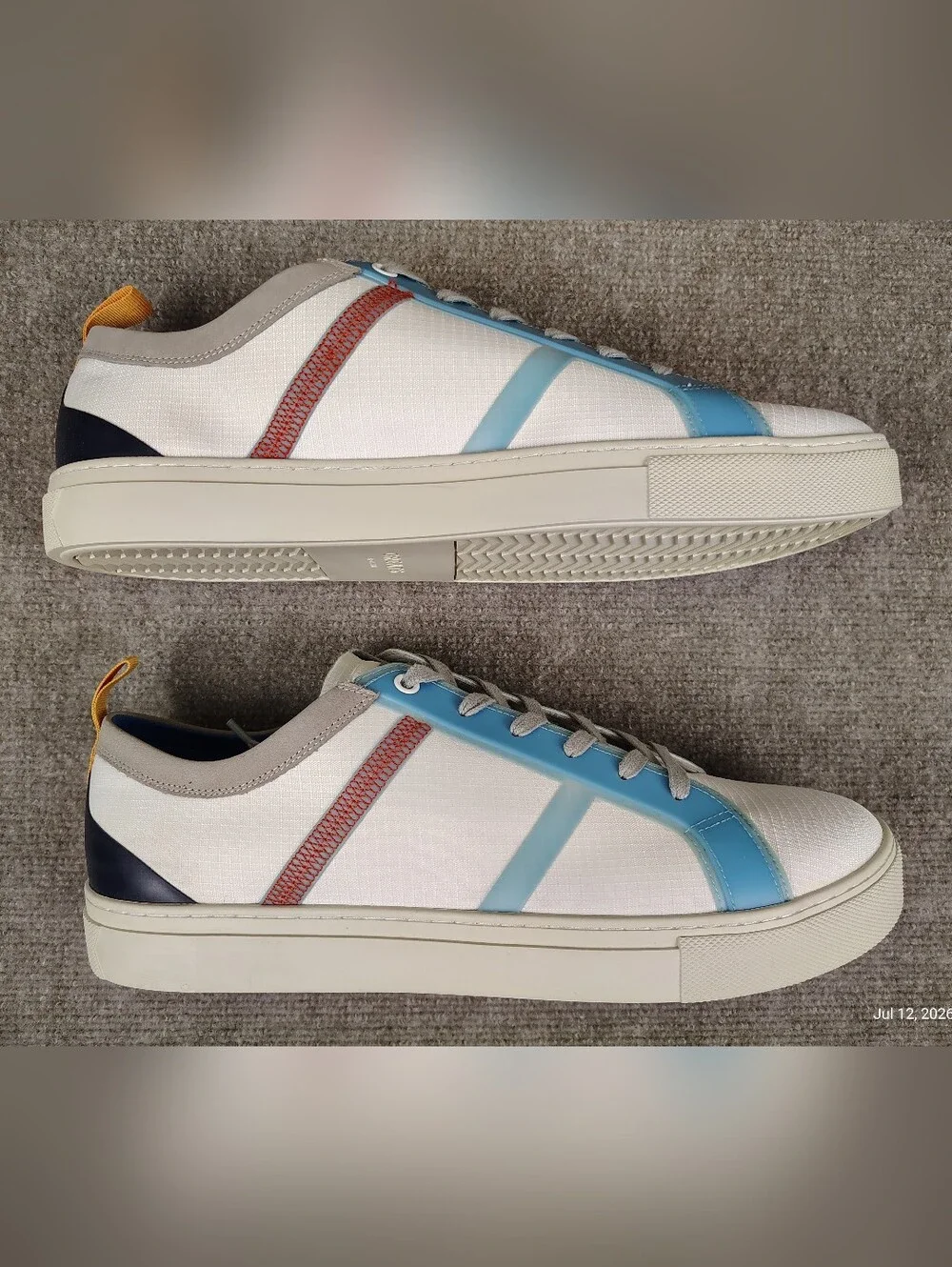 Men's GREATS Royale Tech Blanco Mul Sneakers White Size 13 US